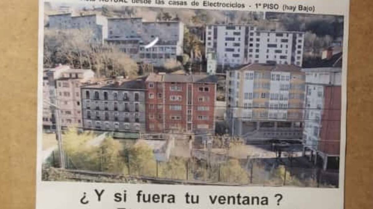 Eibar acogerá el sábado una marcha vecinal contra el paseo sobre la línea férrea