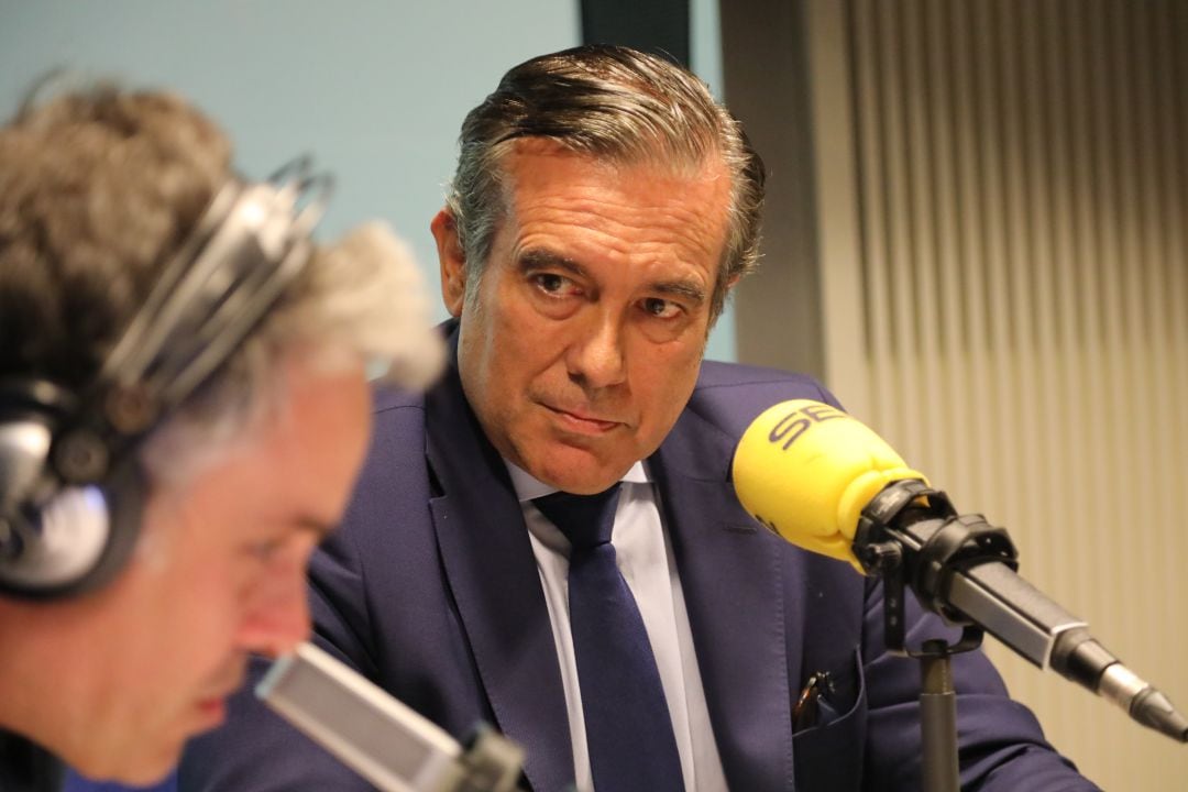 El consejero de Justicia, Interior y Víctimas, Enrique López, durante su entrevista en La Ventana de Madrid