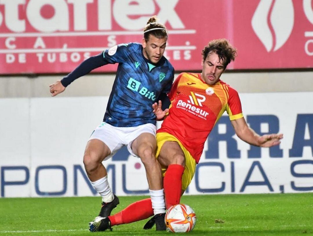 Foto del partido de Copa del Rey entre Villa de Fortuna y Cádiz
