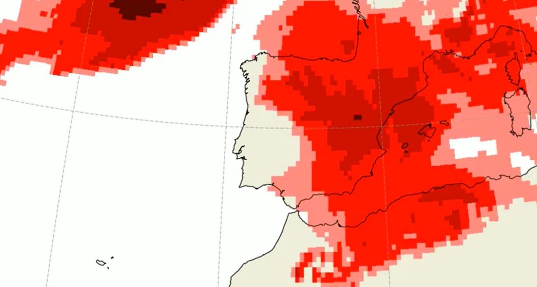 Aemet avisa de un importante episodio de calor desde el miércoles 17 de julio en buena parte de España.