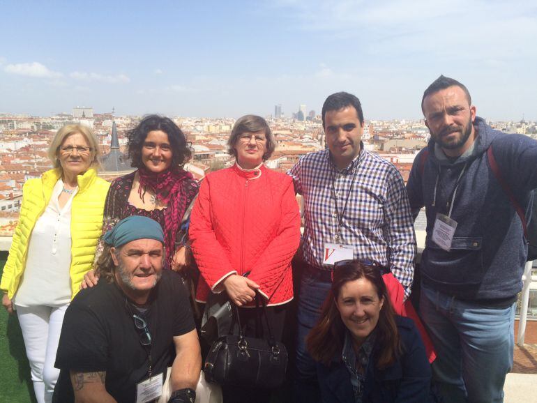 Concursantes y jueces de la segunda edición del concurso de gastronomía