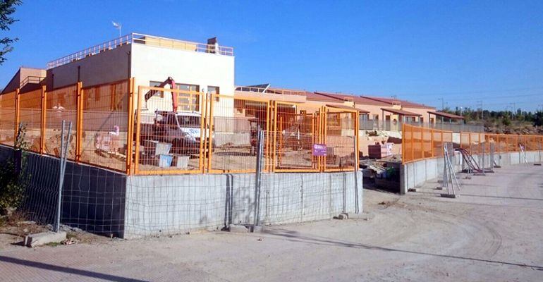 Obras de ampliación de un colegio de Sanse