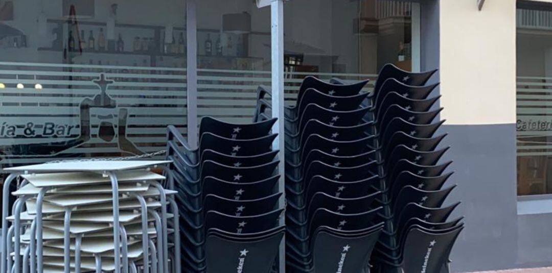 Local de hostelería cerrado