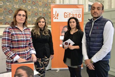 Representantes de la Fundación Secretariado Gitano de Burgos