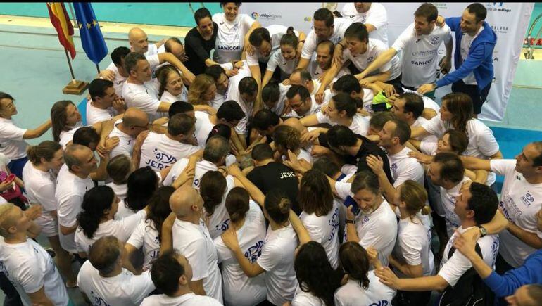 Equipo de natación Máster de Jerez