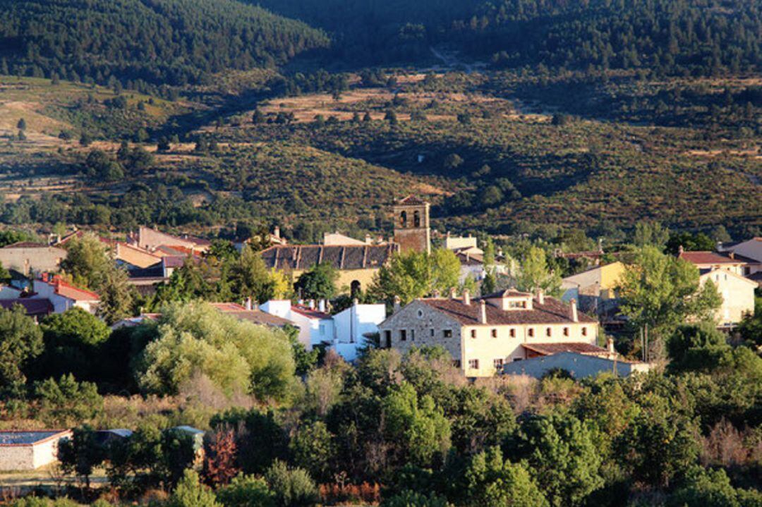 Vista panorámica del municipio de Navafría