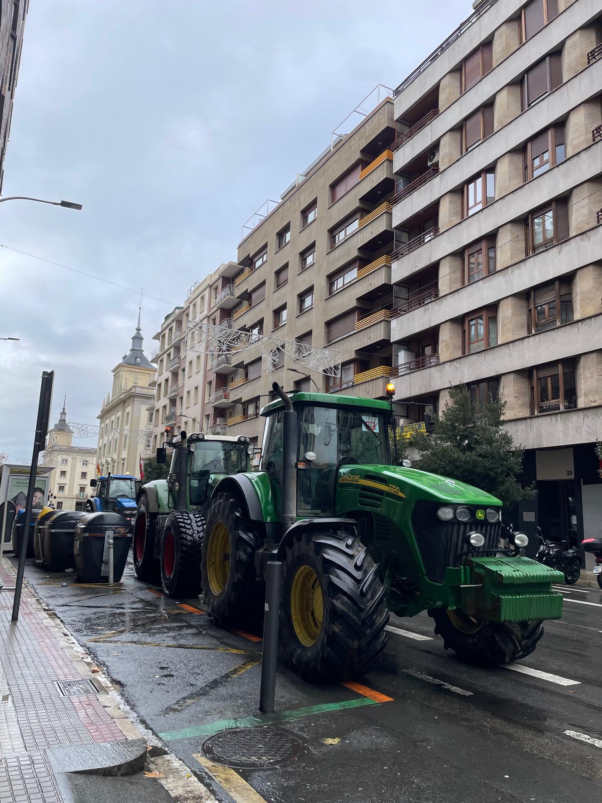 Tractorada de Ataca por Vitoria del 9 de enero