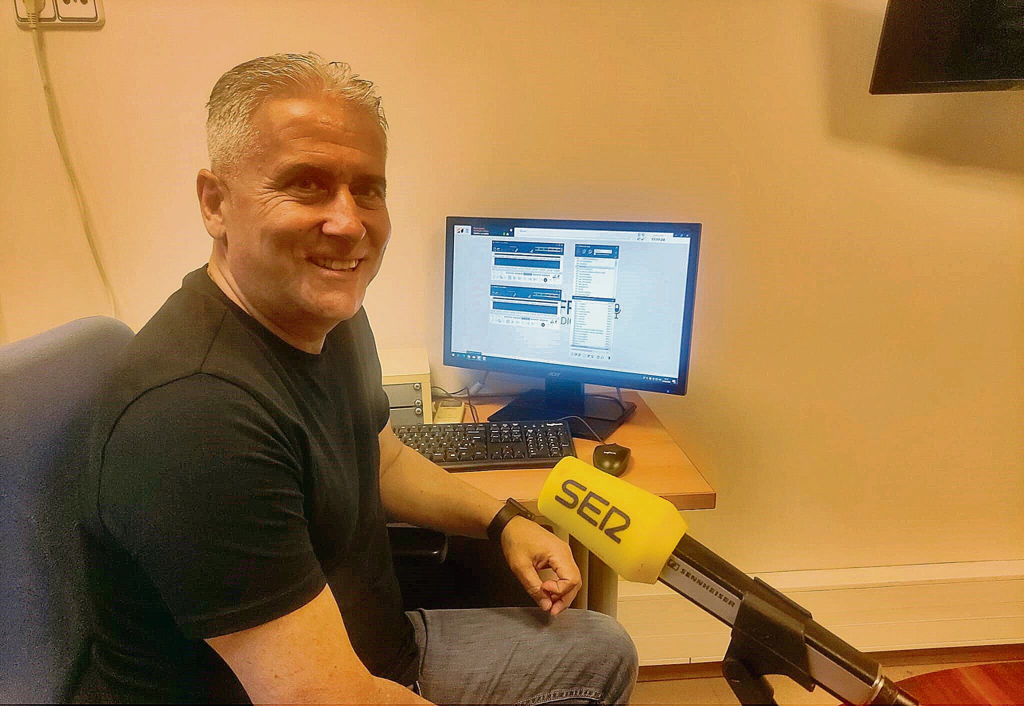 El entrenador del Carrusel Deportivo de la Cadena SER y analista de LA VOZ.