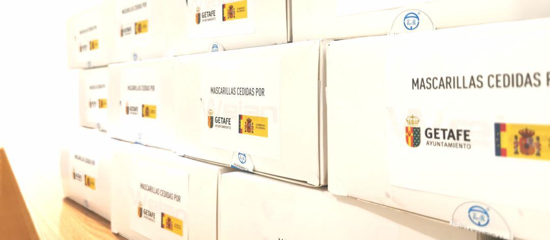 Estas mascarillas forman parte de los 12.000.000 que el Gobierno de España y la FEMP han destinado a los ayuntamientos de toda España
