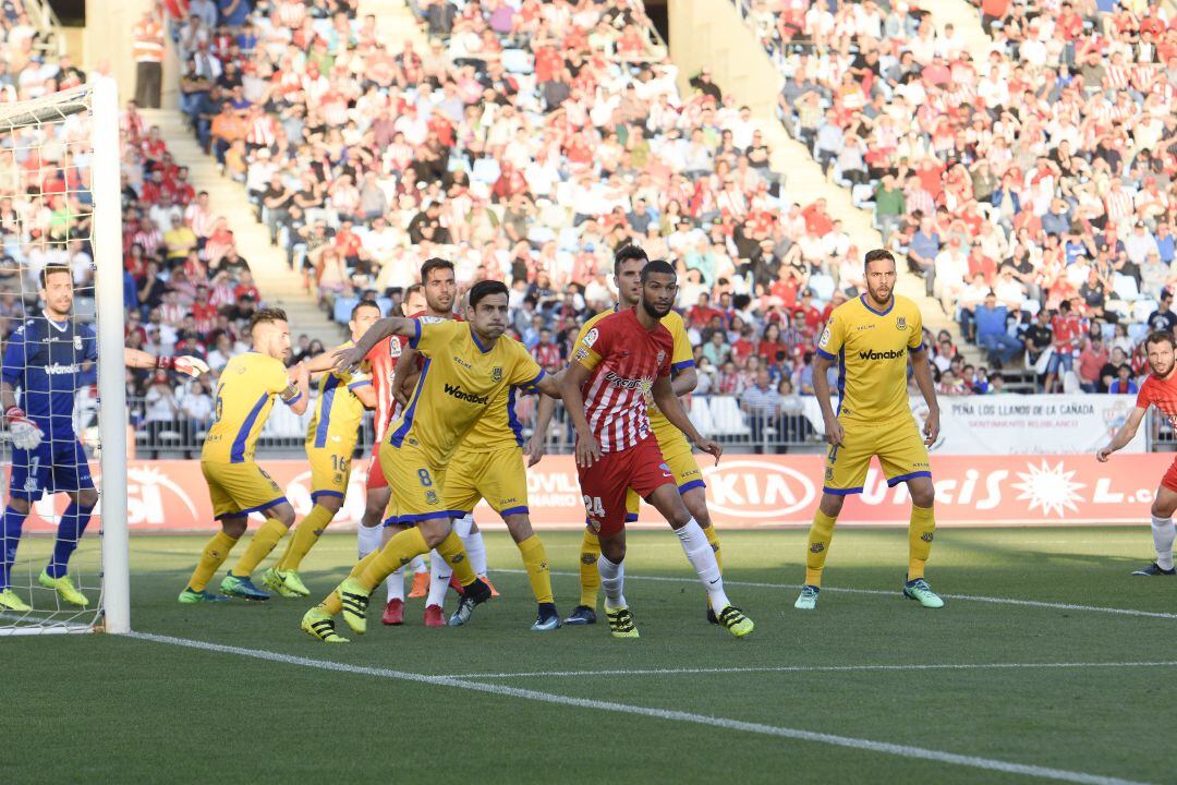 Joaquín en el Almería-Alcorcón de la pasada temporada. 