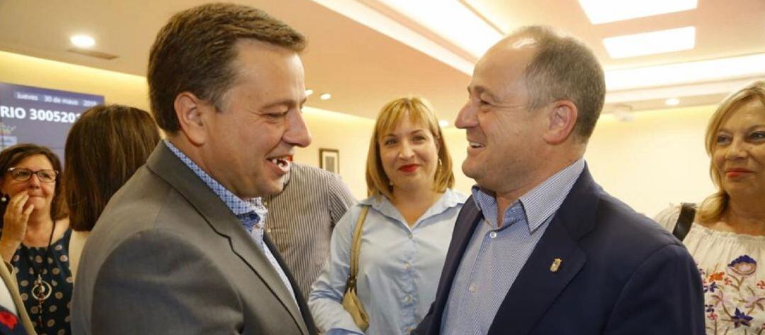 Manuel Serrano y Emilio Sáez