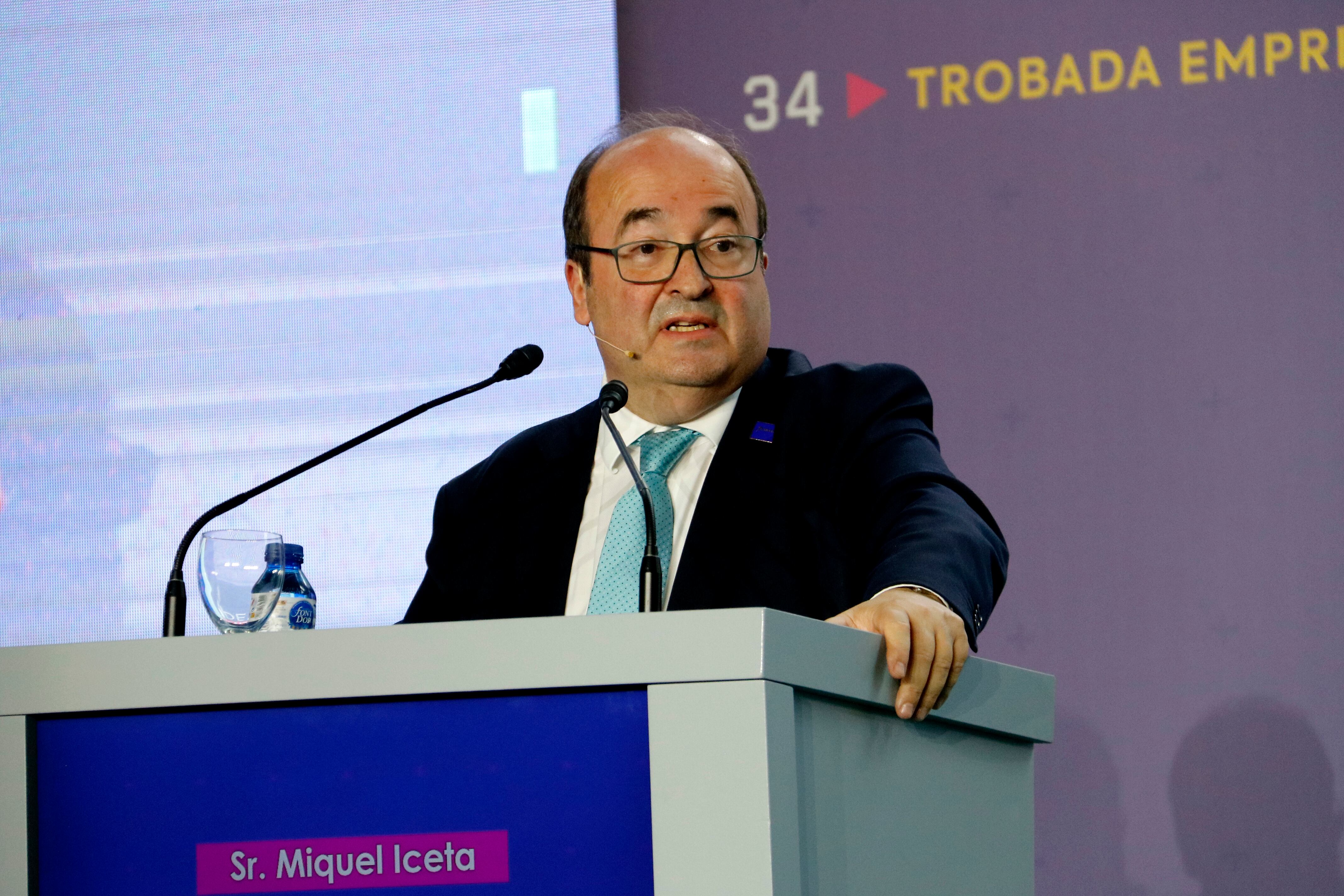 Miquel Iceta, ministre de cultura i esports / Albert Lijarcio