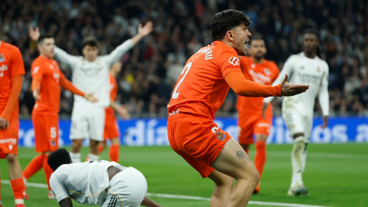 La Real Sociedad demuestra ser humana y pierde frente al Real Madrid en el Bernabéu (4-1)