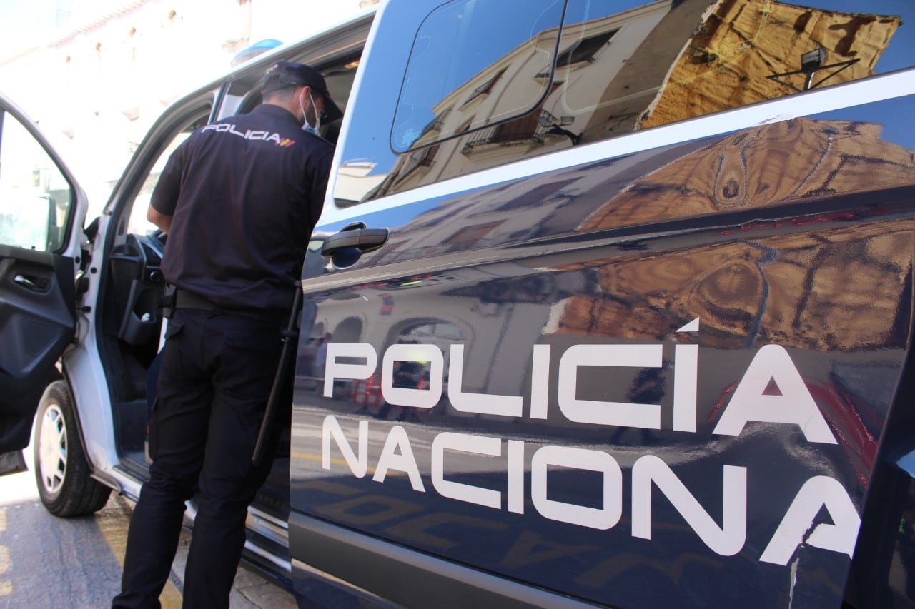 Vehículo de la Policía Nacional