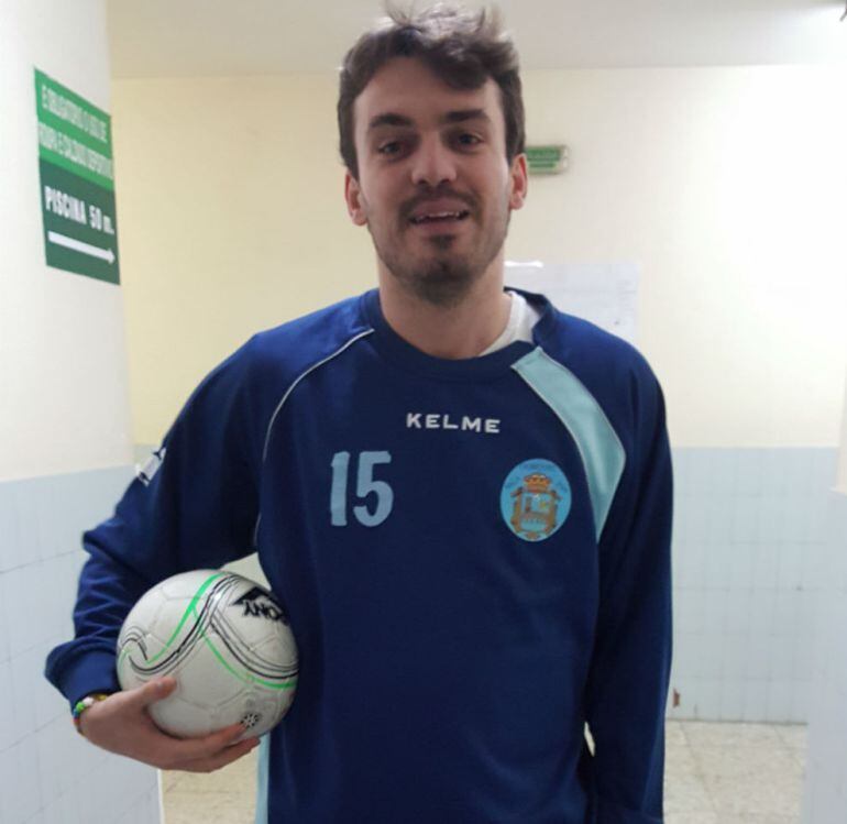 El jugador del Sala Ourense Gil, que se perderá por lesión lo que resta de temporada