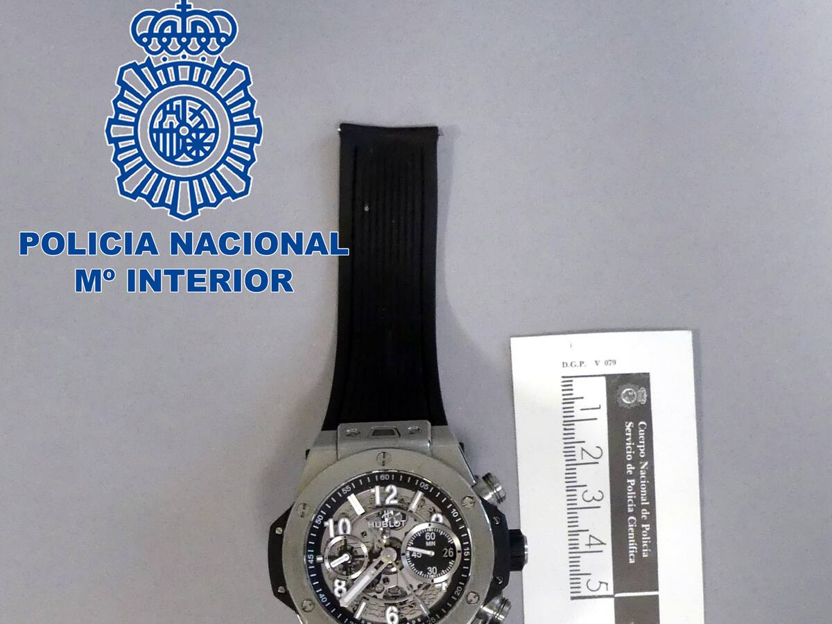 Detienen en Ibiza a un hombre acusado del robo con violencia de un reloj de alta gama