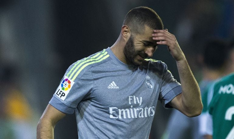 Benzema, jugador del Real Madrid 