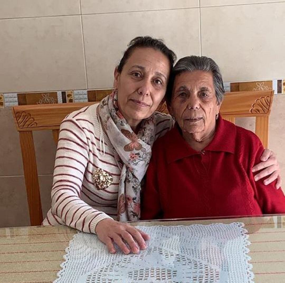 Patro Castilla y Lorenza Polo dos mujeres luchadoras y muy queridas en Villanueva de la Reina.