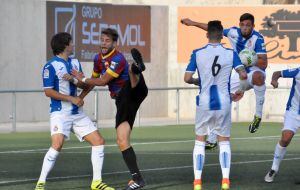 Rubén Moreno, autor del único gol C. D. Eldense