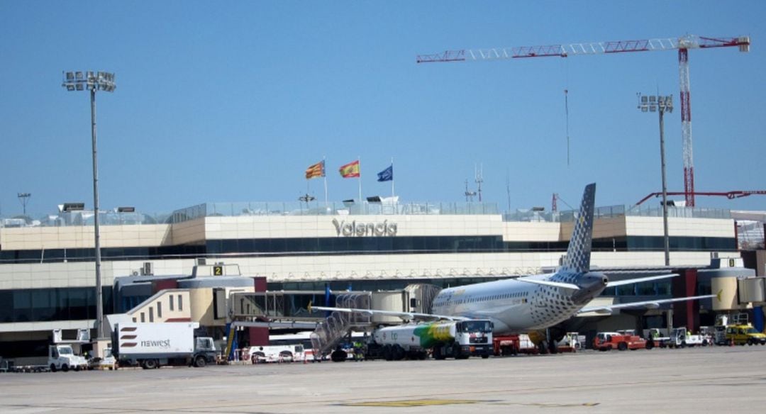 El Aeropuerto de València, en Manises, ha crecido un 9,1% entre los nueve primeros meses de 2019