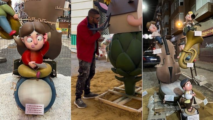 Pau Vicente, artista fallero ontinyentí, nos cuenta cómo vive la plantà de las fallas.