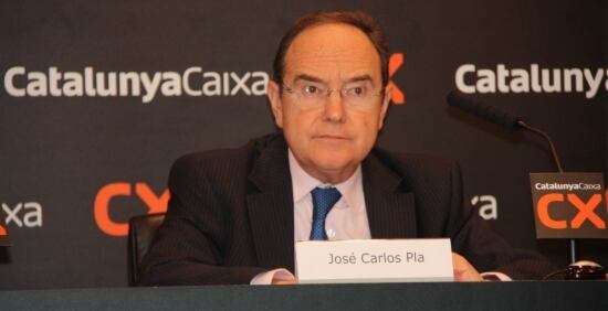 El president de Catalunya Caixa, José Carlos Pla,