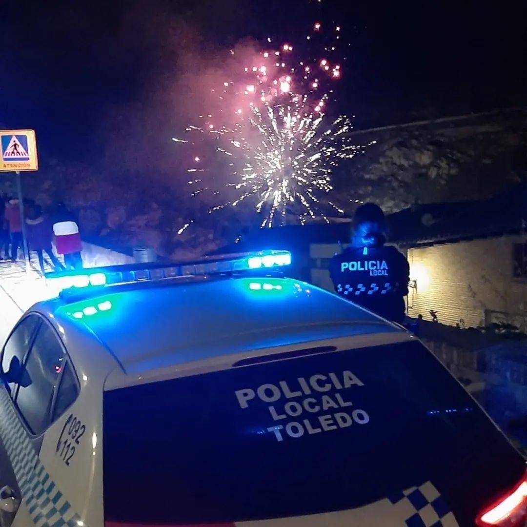 Policía de Toledo, en acto de servicio (archivo)