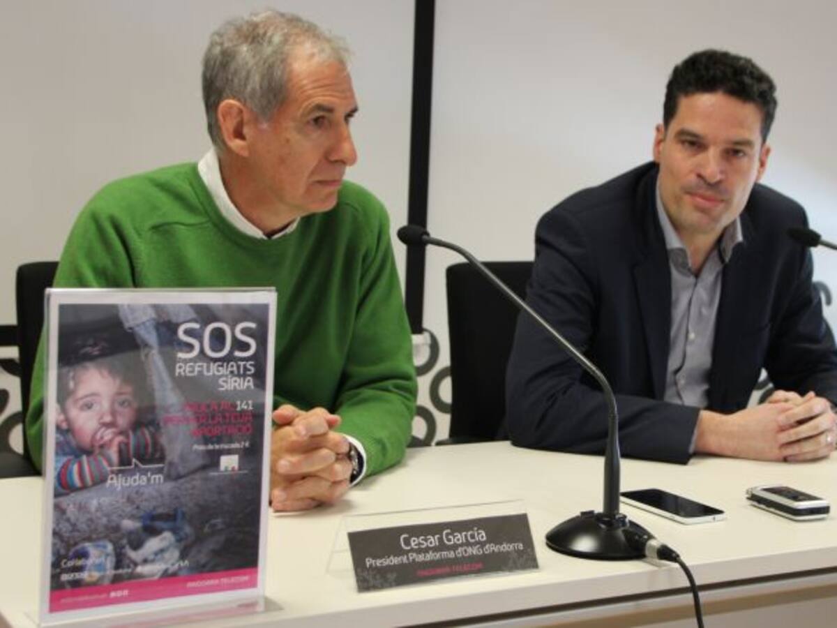 Trucades solidàries pels refugiats sirians