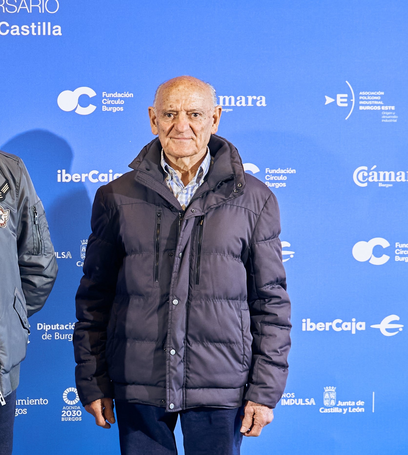 Mariano Castro, fallecido ayer a los 88 años, en la celebración del 90º aniversario de Radio Castilla