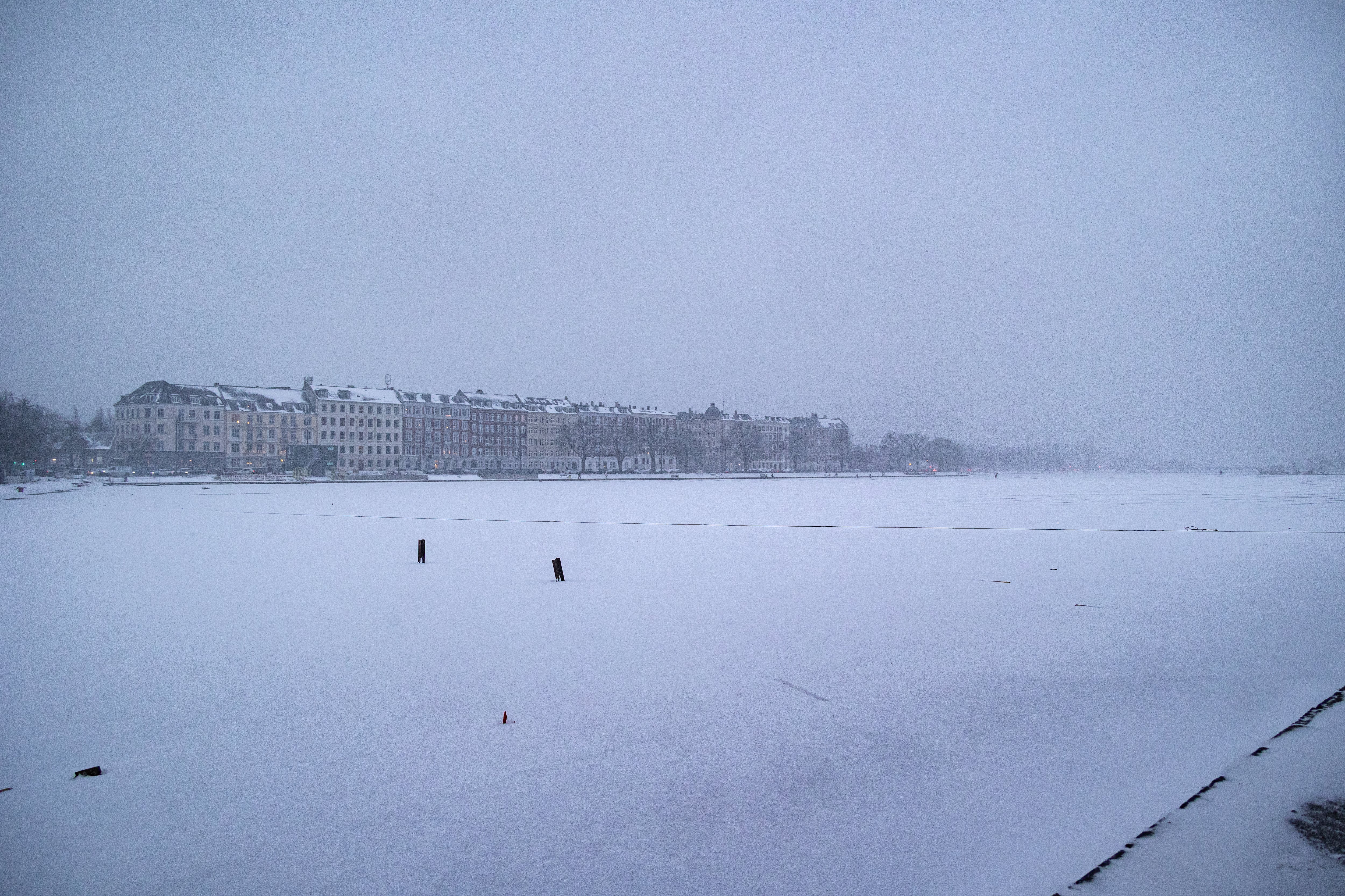 El centro de Copenhague este jueves