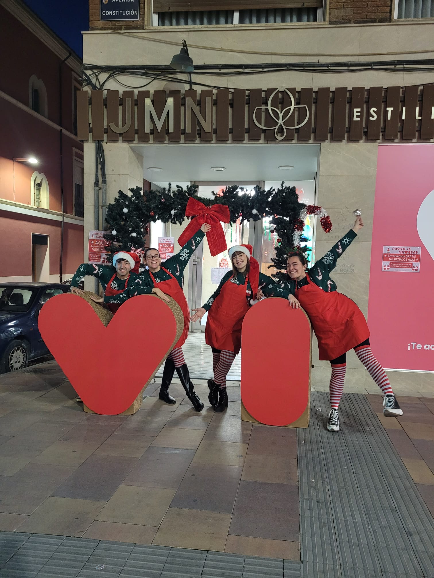 El comercio en Navidad