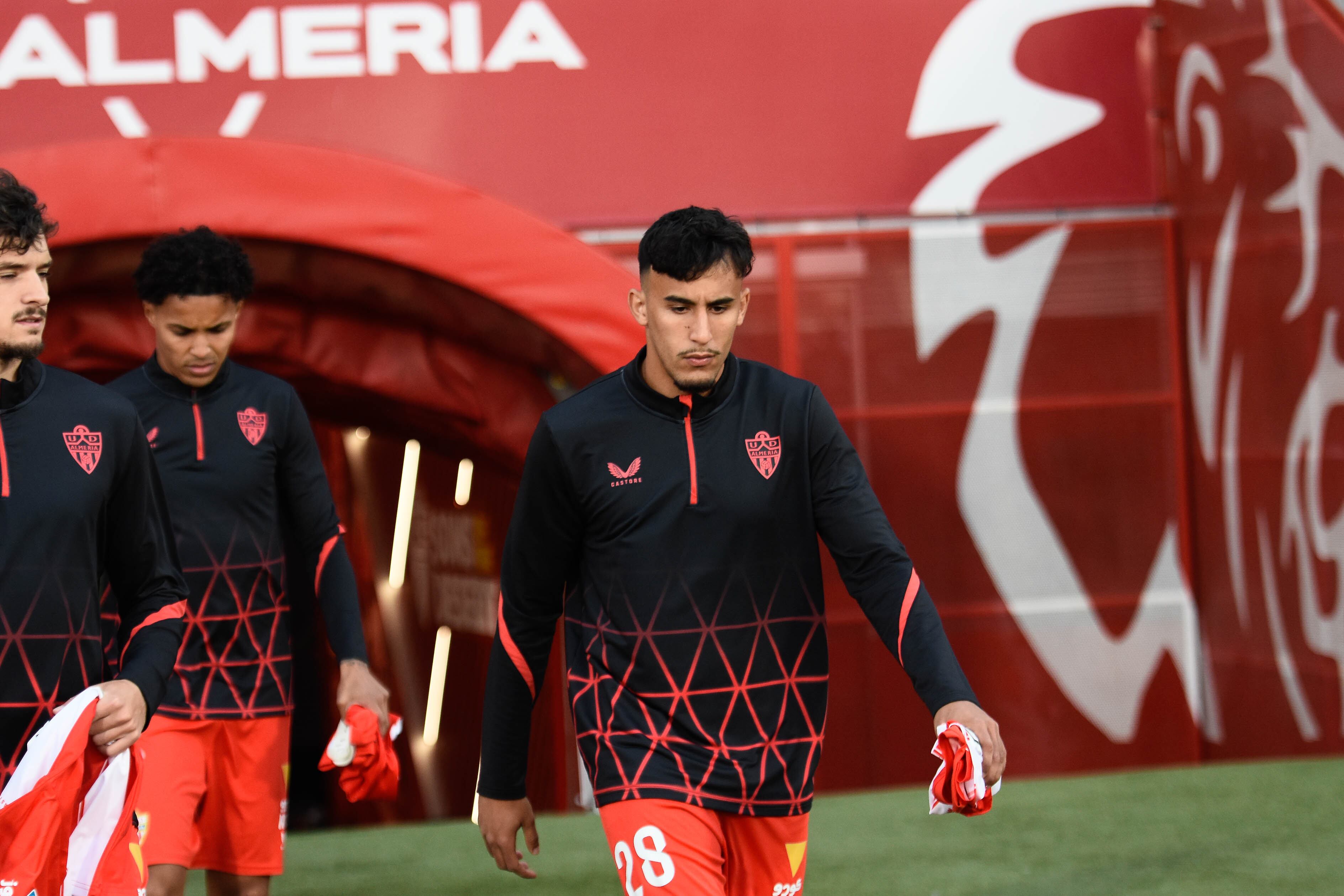 Lázaro en su última aparición frente al Racing de Ferrol.