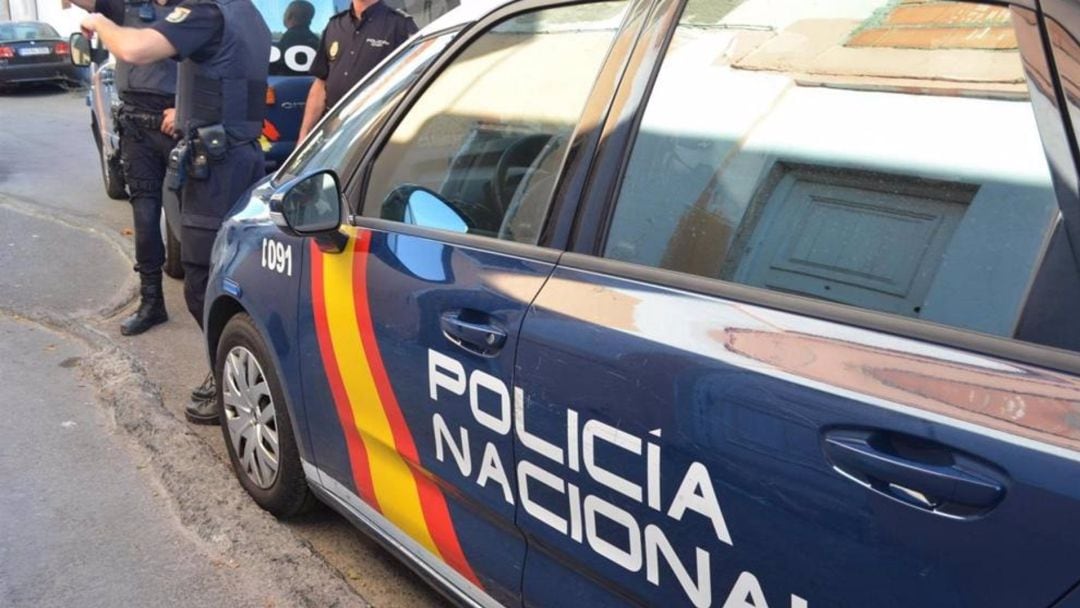 Vehiculo de la Policía Nacional