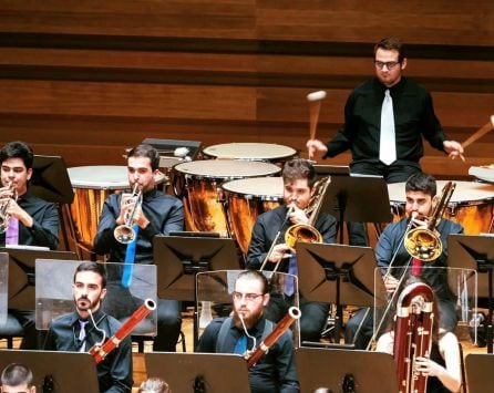 Actuación de la Joven Orquesta Nacional de España