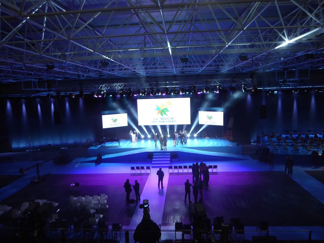 Escenario de la Gala Nacional del Deporte