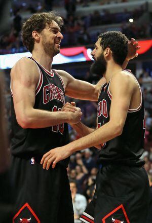 Gasol y Mirotic han sostenido a los Bulls en su pelea por alcanzar una buena plaza de cara a los playoff.