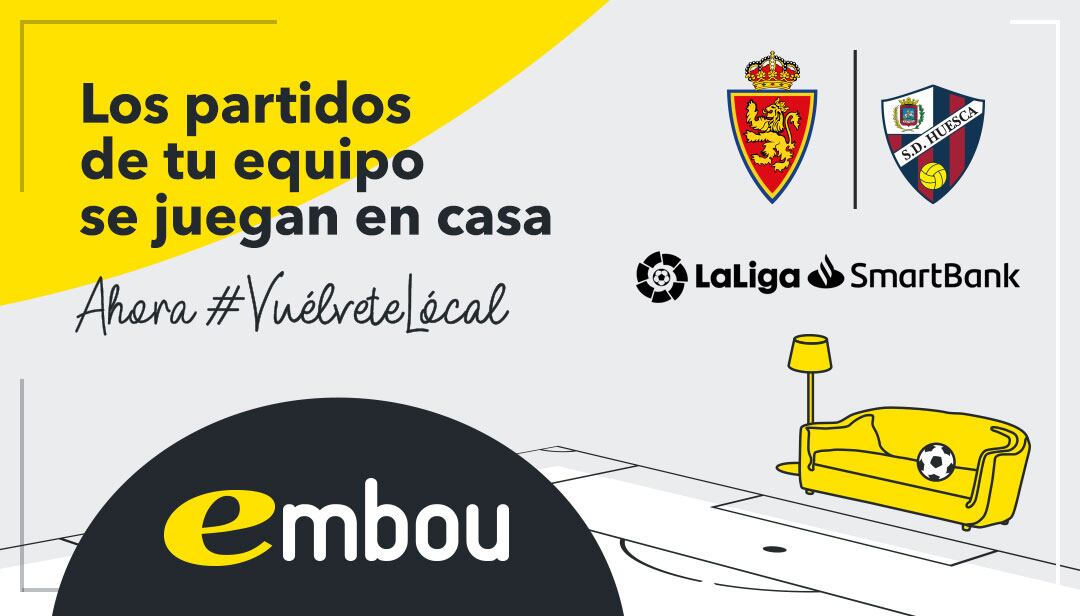 Cartel promoción TV de Embou