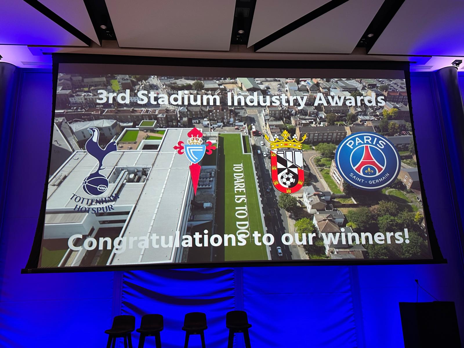 El Celta, premiado en los ESSMA Awards