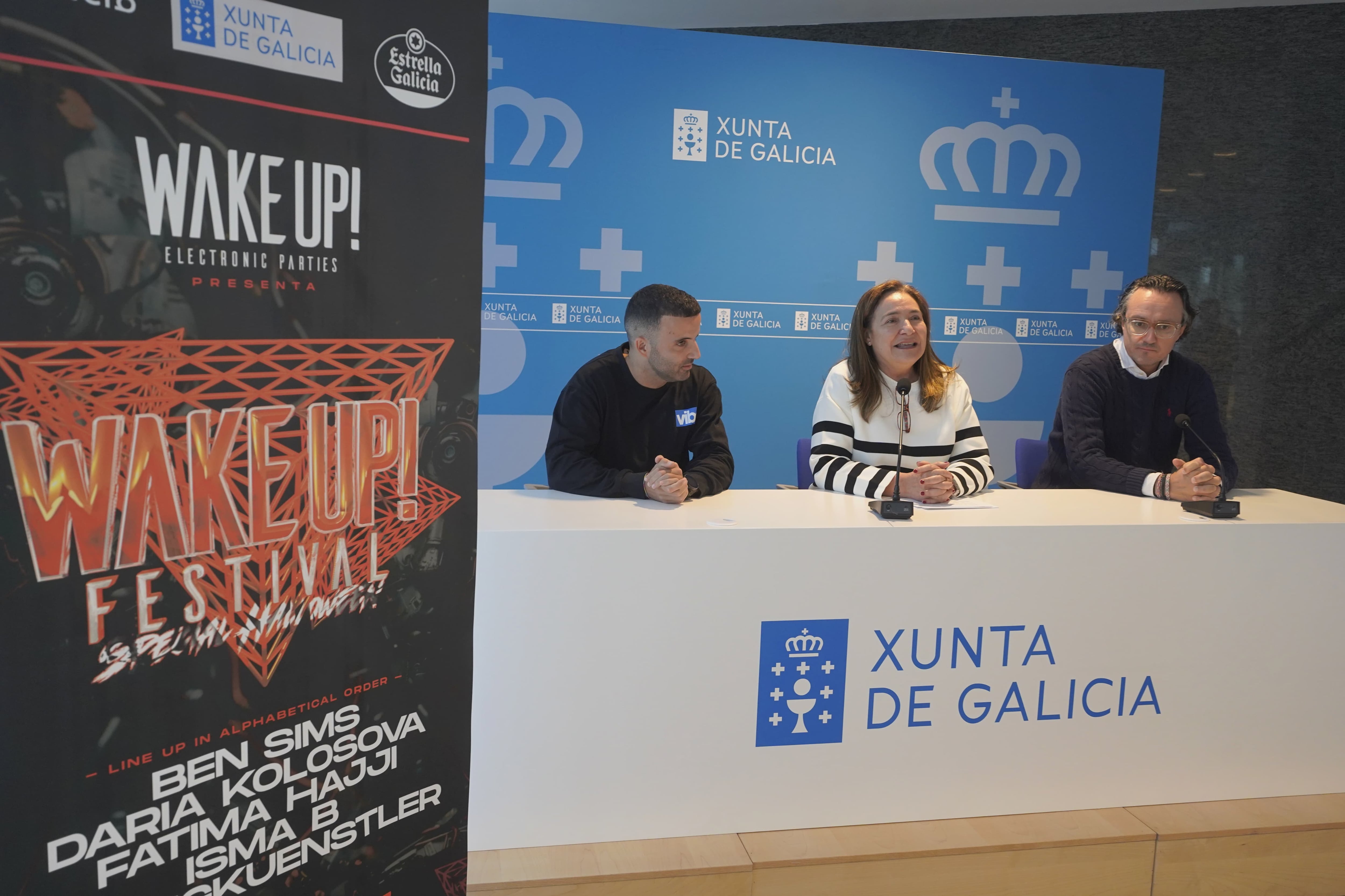 La delegada de la Xunta en Vigo, Ana Ortiz, presenta el Wake Up! Festival