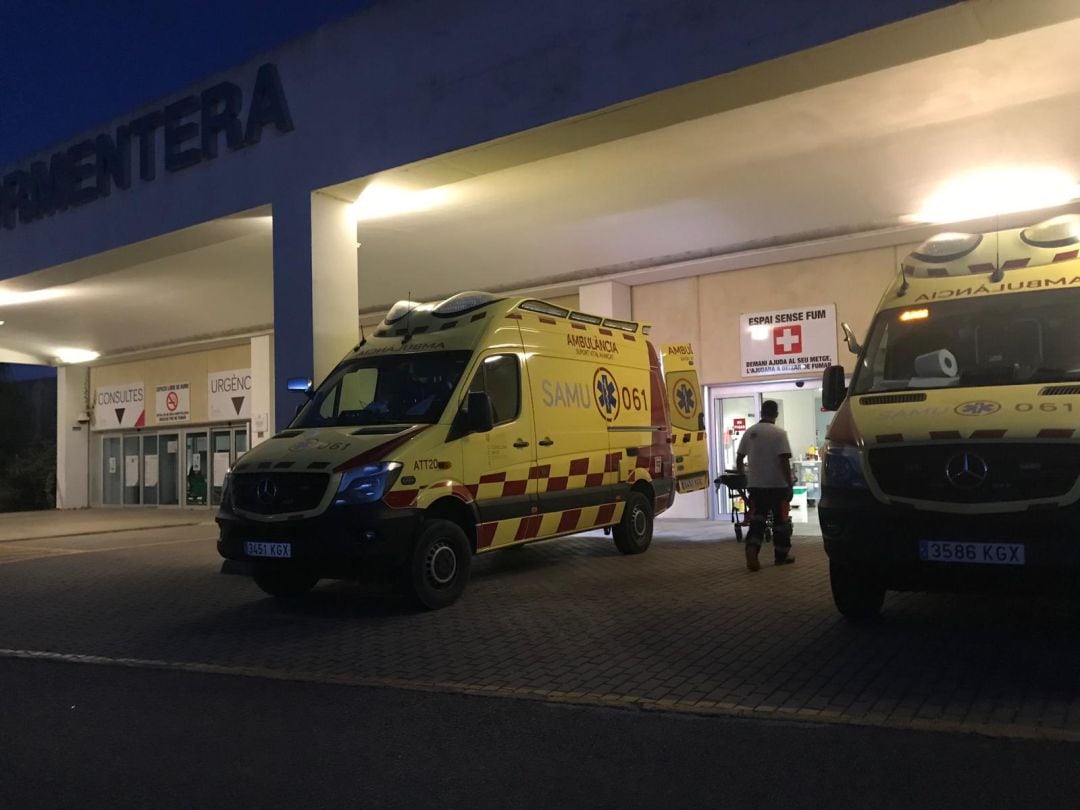 Ambulancia en Formentera