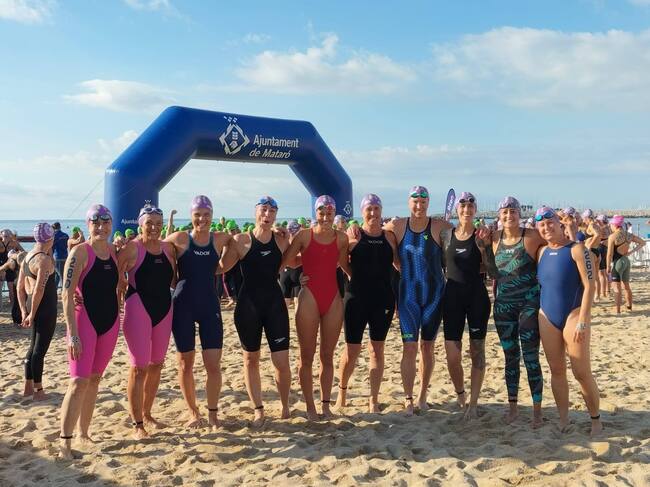 El Jerez Natación Máster acaba segundo en Aguas Abiertas