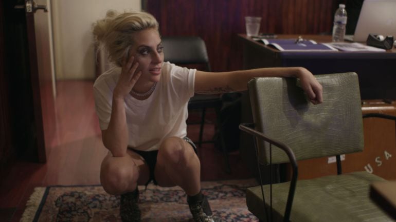 Lady Gaga, en uno de los momentos del documental 