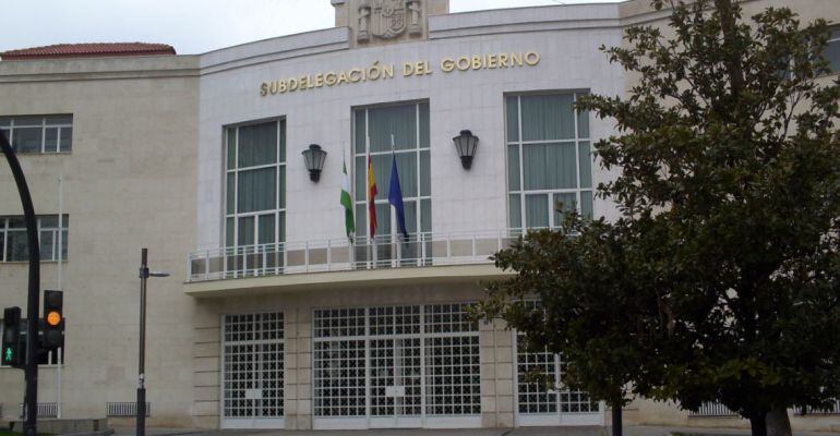 Sede de la Subdelegación del Gobierno en el Paseo de la Estación de la capital.