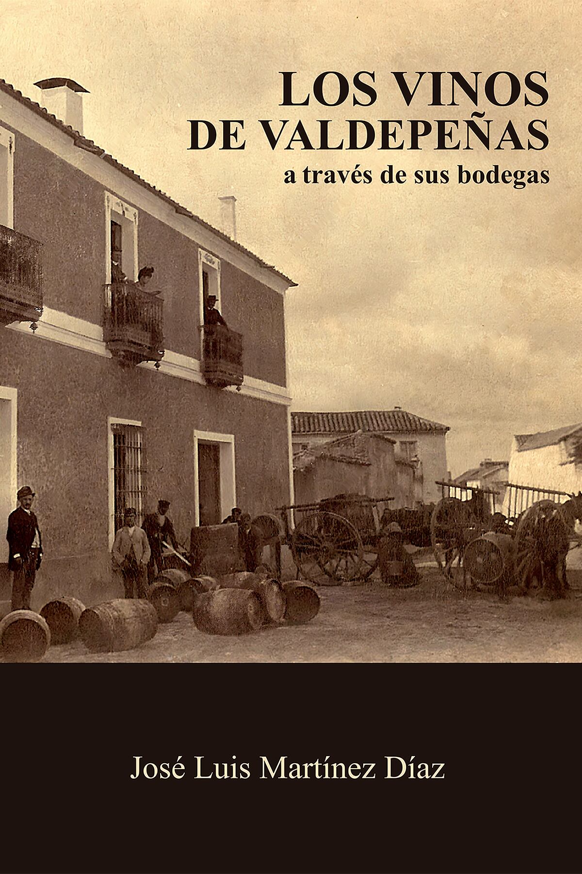 Portada del libro &#039;Los vinos de Valdepeñas a través de sus bodegas&#039;