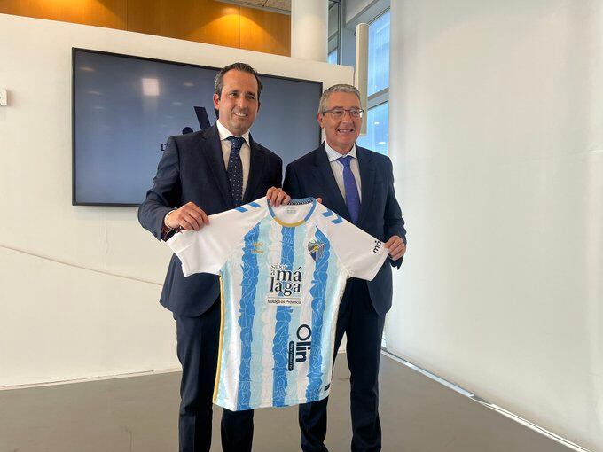 Camiseta del Málaga CF 2024/2025/ MCF PHOTO