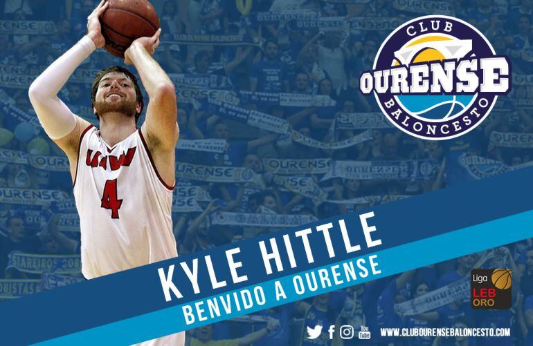 Uno de los dos últimos fichajes del COB, el  alero norteamericano, Kyle Hittle