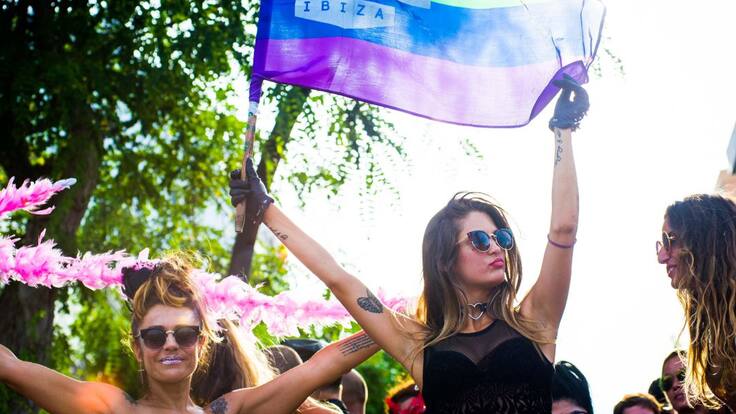 La comunidad LGTBIQ+ de Ibiza sale a la calle para celebrar el Día Internacional del Orgullo