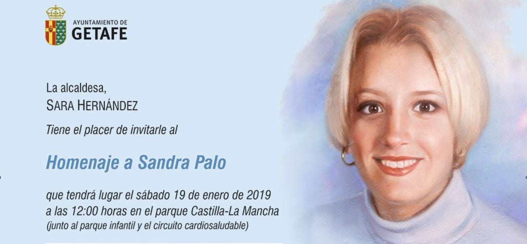 Invitación al acto de homenaje