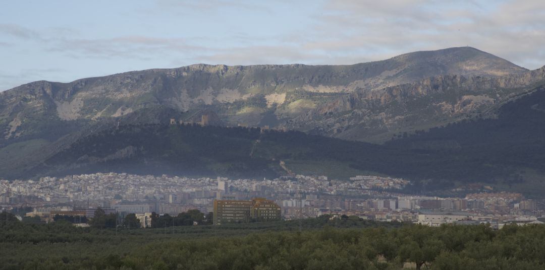 Panorámica de Jaén capital.