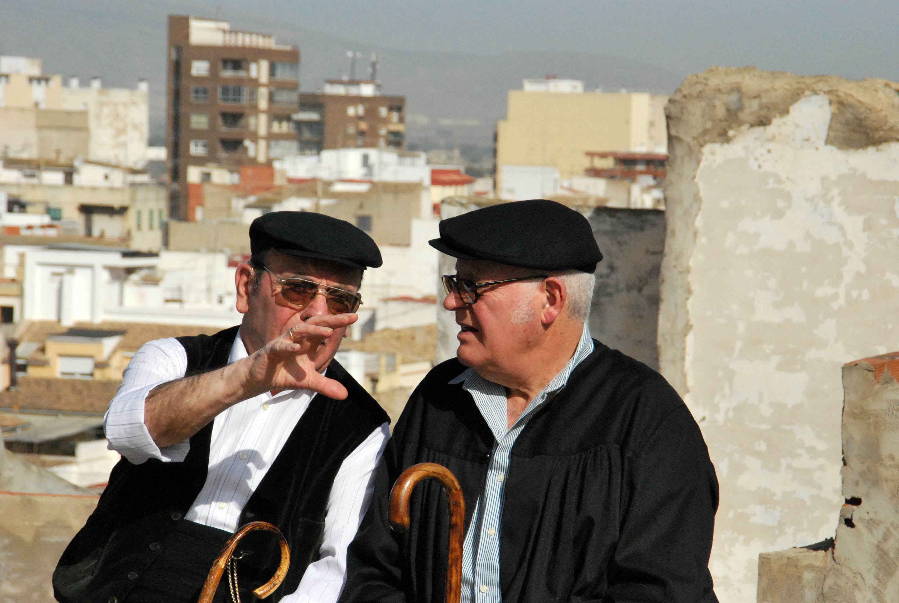 Joaquín con su hermano Eustaquio